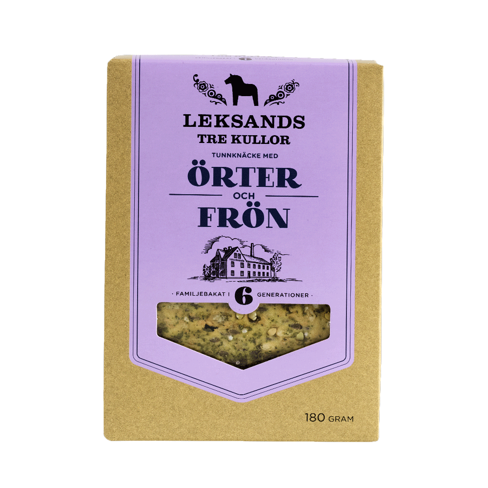 Leksands Tre Kullor, Kräuter und Samen – 180 Gramm