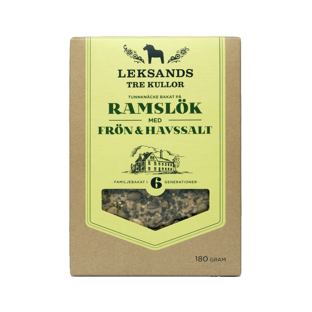 Leksands Tre Kullor, Ramson With Seeds & Sea Salt - 180 grams