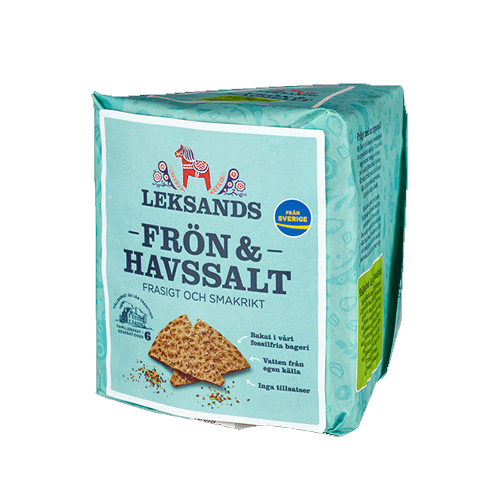 Leksands Triangle, Seeds & Sea Salt - 200 grams