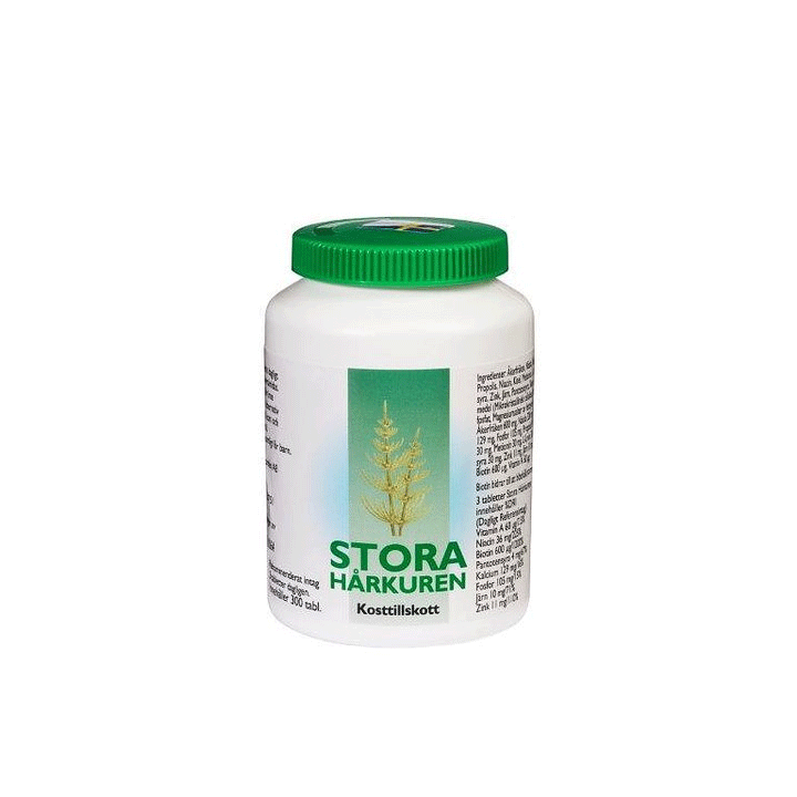 BioMedica "Stora Hårkuren", Capelli/pelle/unghie - 300 compresse