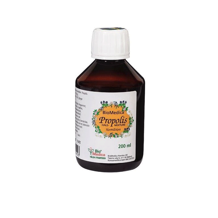 BioMedica Propolis Mieszanka do Gardła - 200 ml