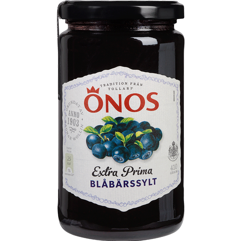 ÖNOS Extra Prima Blaubeermarmelade - 410 Gramm