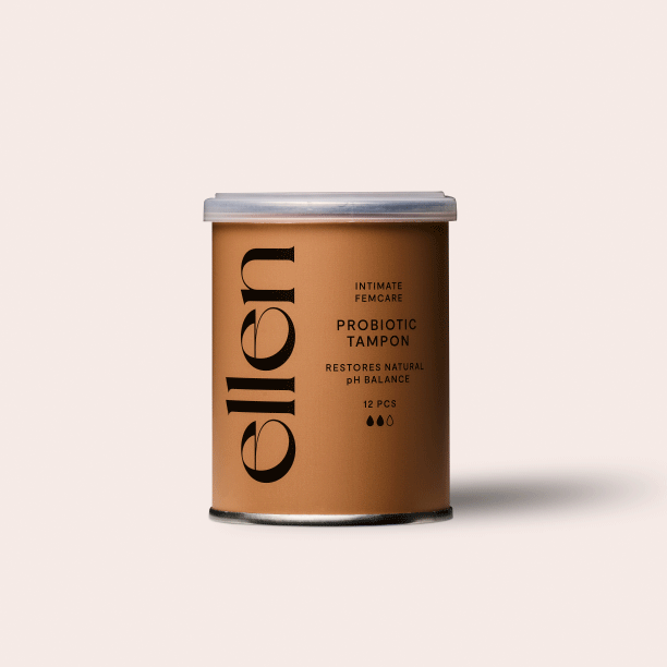 Ellen Probiotic Tampon Medium - 12 Stk