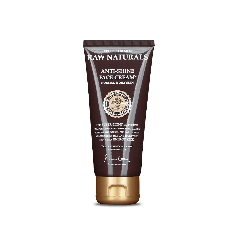 Crème visage anti-brillance Raw Naturals - 100 ml