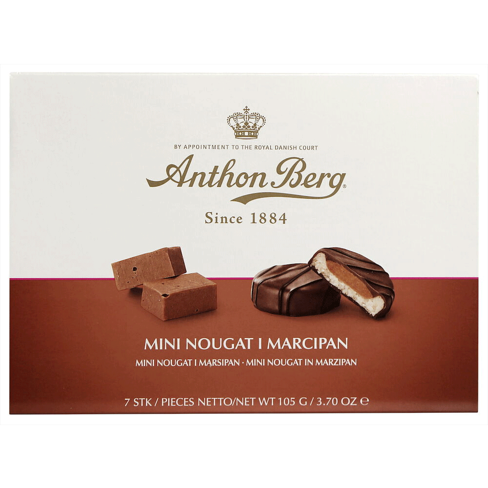 Anthon Berg Mini Turrón En Mazapán - 105 gramos