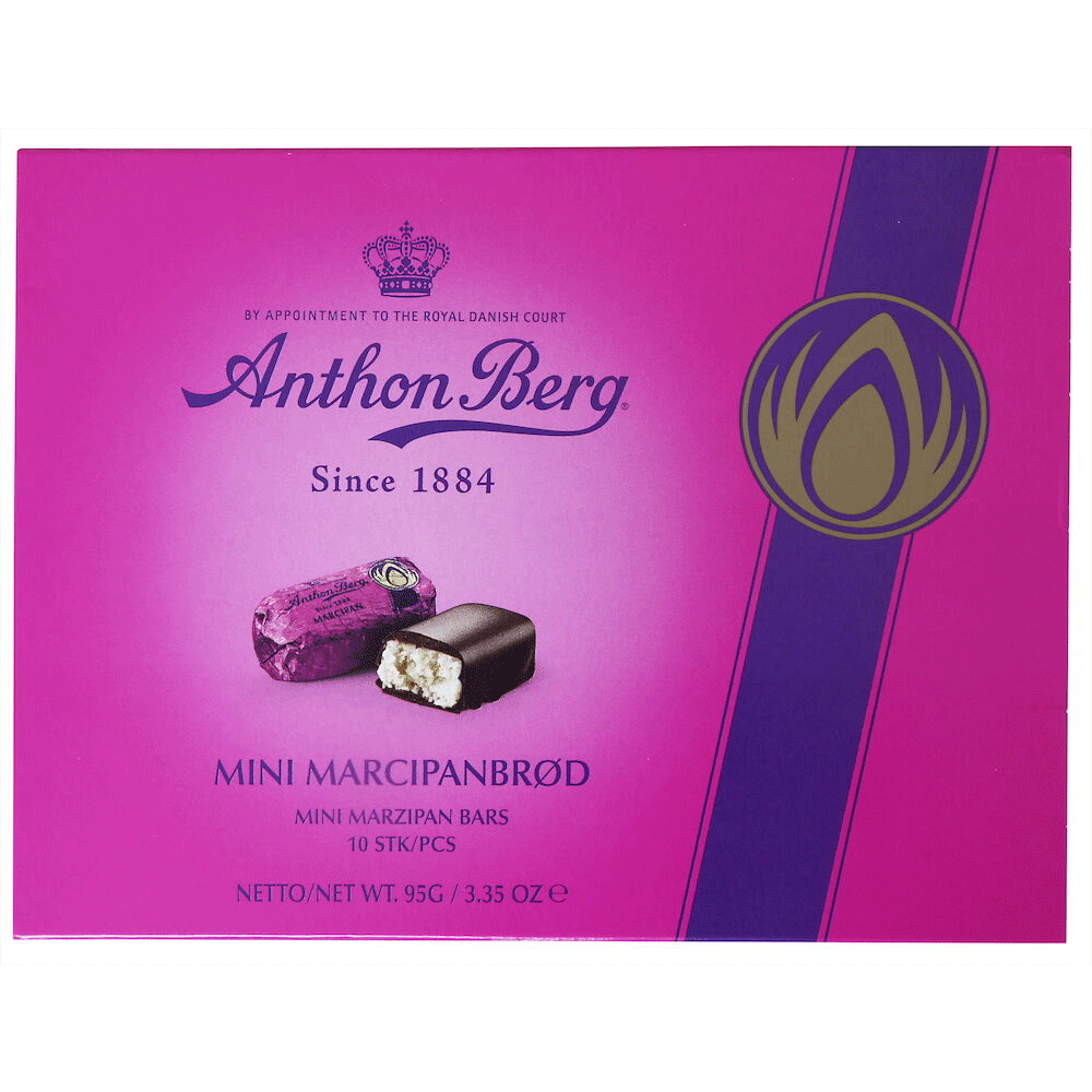 Anthon Berg Mini Marsepeinrepen - 95 gram