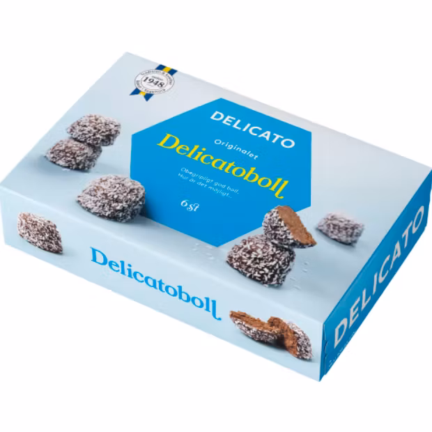 Delicato Delicatoboll 6-pack - 240 grams