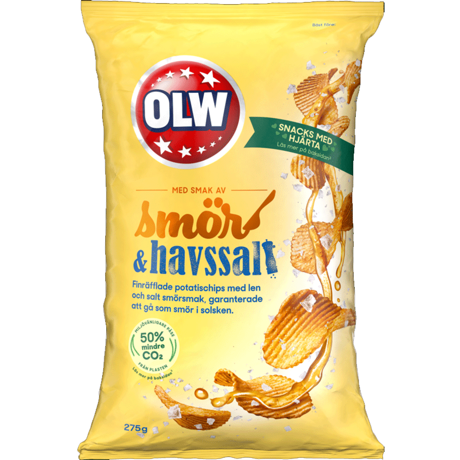 Mantequilla y sal marina OLW - 275 gramos