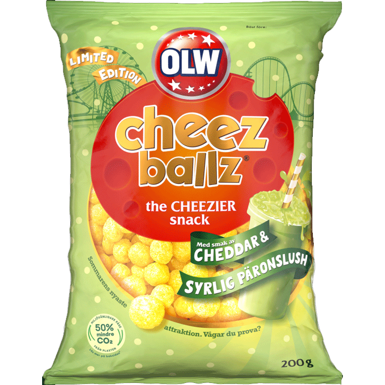 OLW Cheez Ballz Pear Slushy - 200 grams