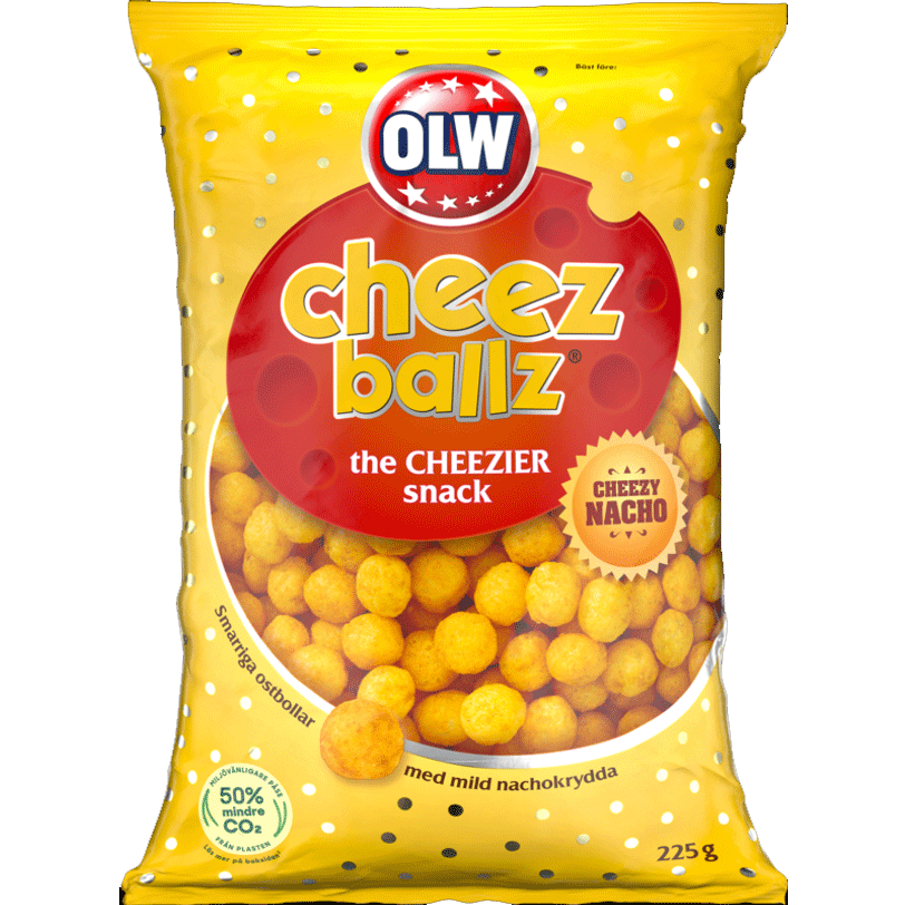 OLW Cheez Ballz - 225 grammi