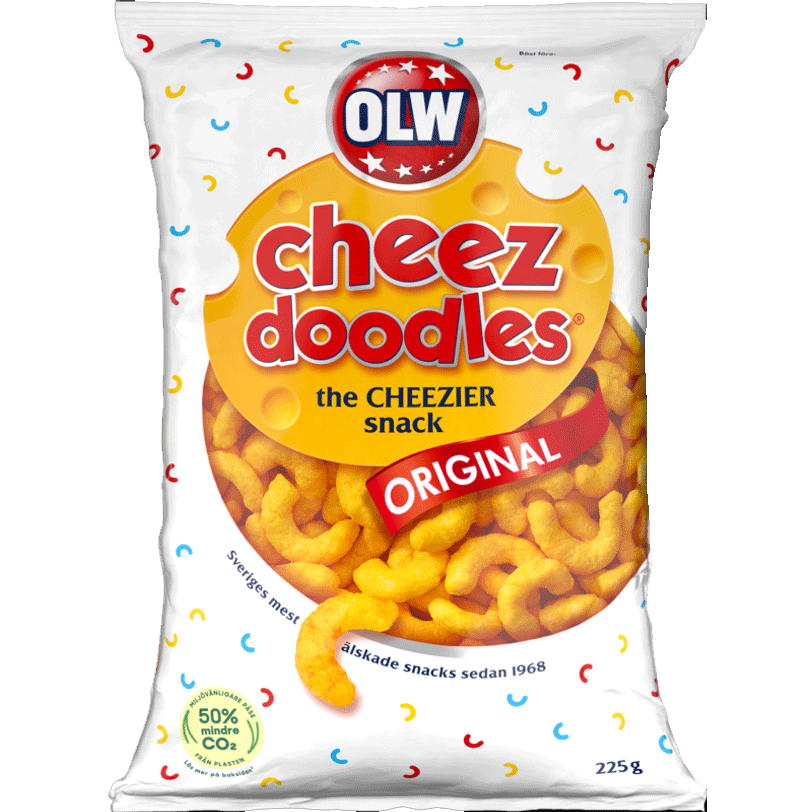 OLW Cheez Doodlez Original - 225 grammi