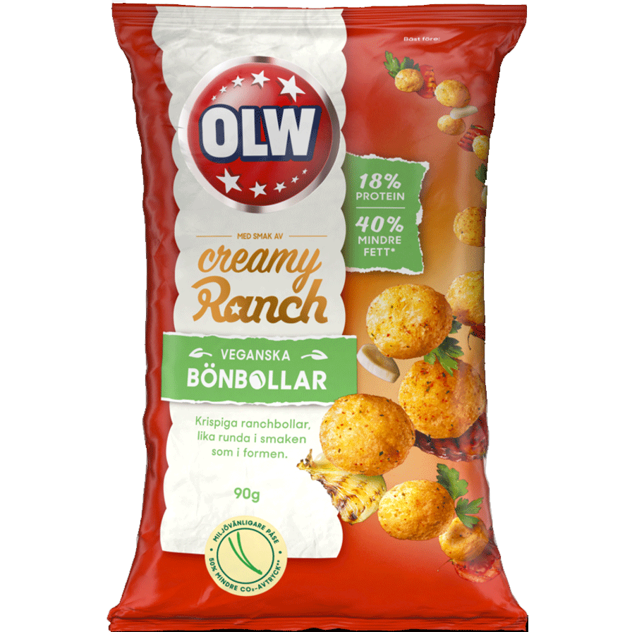 OLW Bean Balls Creamy Ranch - 90 grammi