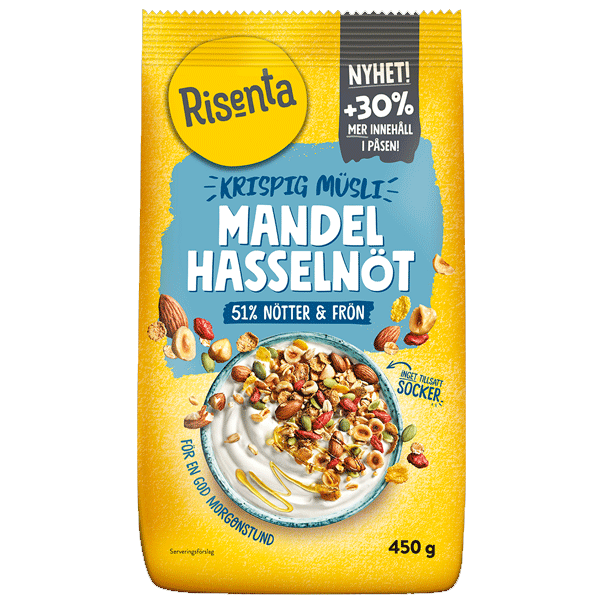 Risenta Muesli Croccante Mandorla Nocciola