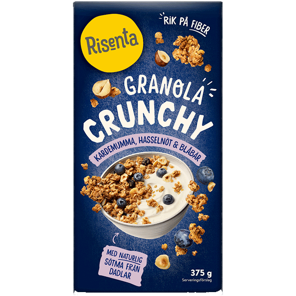 Risenta Granola Cardamomo Avellana Arándano 375G