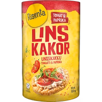 Risenta Lentil Crackers Tomato & Bellpepper - 122 grams