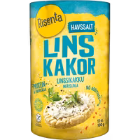 Risenta Lentil Crackers Sea Salt - 100 grams
