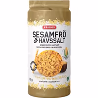Friggs Corn Crackers, Sesame Seeds & Sea Salt - 130 grams
