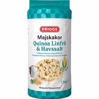 Friggs Corn Crackers, Quinoa, Flaxseed & Sea Salt - 130 grams