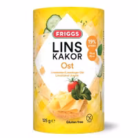 Friggs Lentil Crackers, Cheese - 125 grams