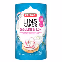 Friggs Lentil Crackers, Sourcream & Onion - 125 grams