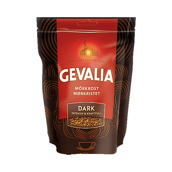 Gevalia Dark Instant, dark roast - 200 grams