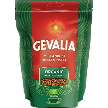 Gevalia Instant Bio, mittlere Röstung - 150 Gramm