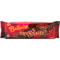 Ballerina Double Cookies Brownie - 168 grams