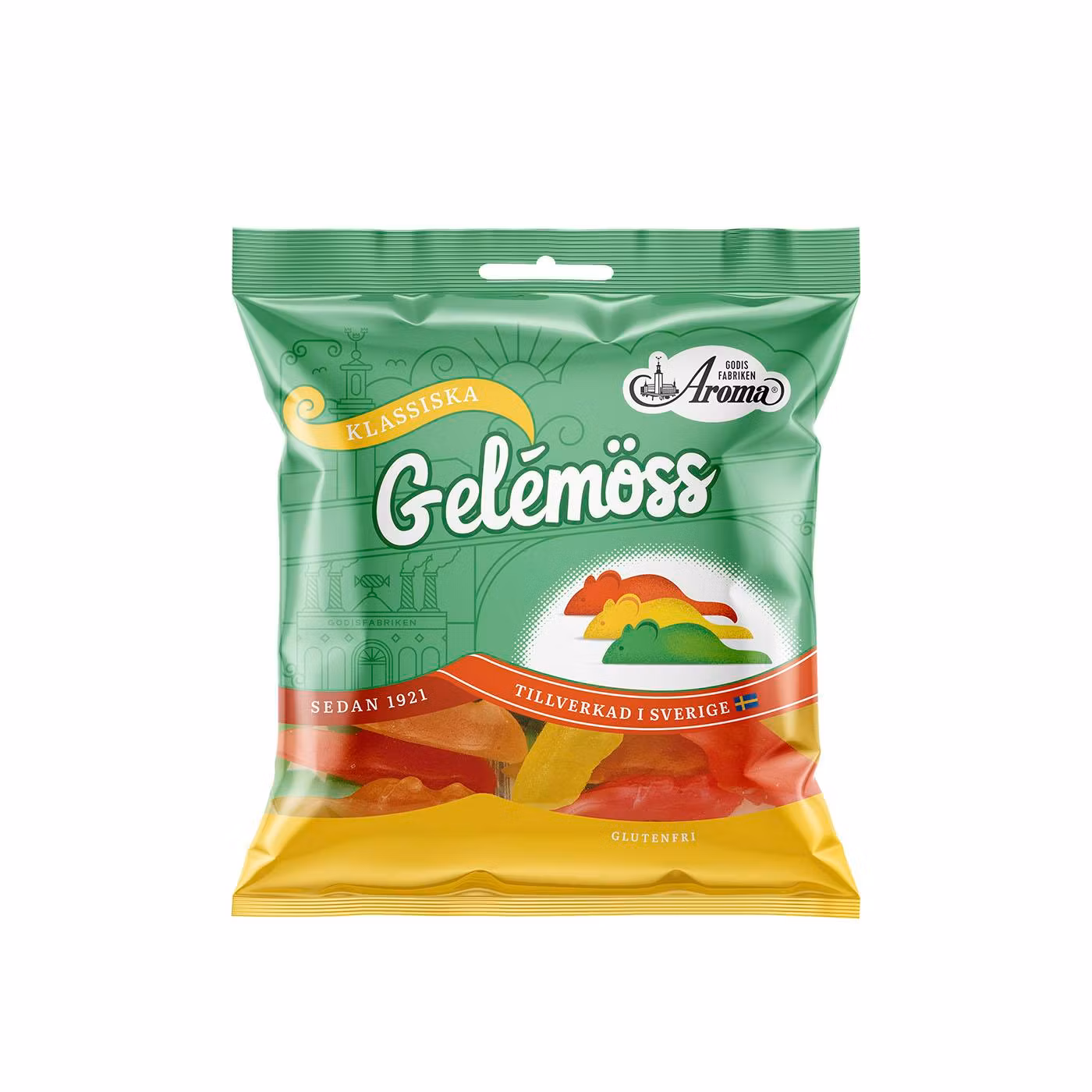 Ratoncitos de gomitas con aroma - 80 gramos