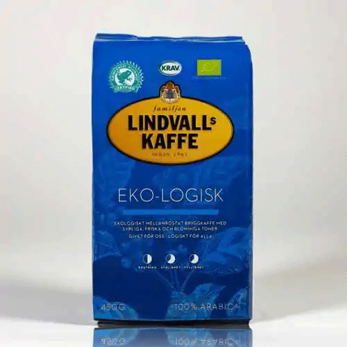 Lindvalls Eko-logisk Bio-Kaffee – 450 Gramm