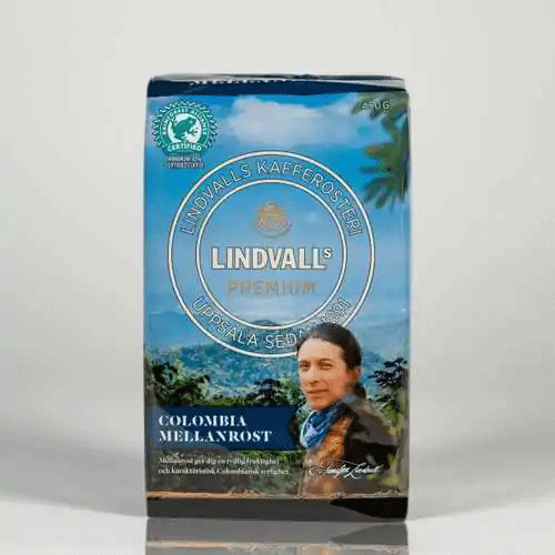 Lindvalls Kaffe Colombia, mittlere Röstung – 450 Gramm