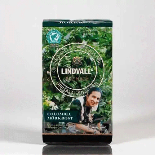 Lindvalls Kaffe Colombia, Dark Roast – 450 Gramm