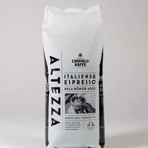 Lindvalls Kaffe Altezza Espresso, whole beans - 450 grams