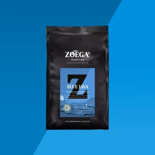 Zoégas Blue Java, whole beans - 450 grams