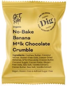Dig No-Bake Banana Mlk Chocolate Crumble - 35 g