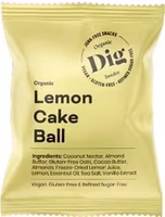 Dig Organic Lemon Cake Ball - 25 g