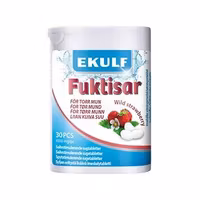 Ekulf Fuktisar Wild Strawberry - 30 lozenges