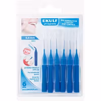 EKULF Interdental Toothbrush PH Supreme PH Supreme 0,6mm - 6 pcs