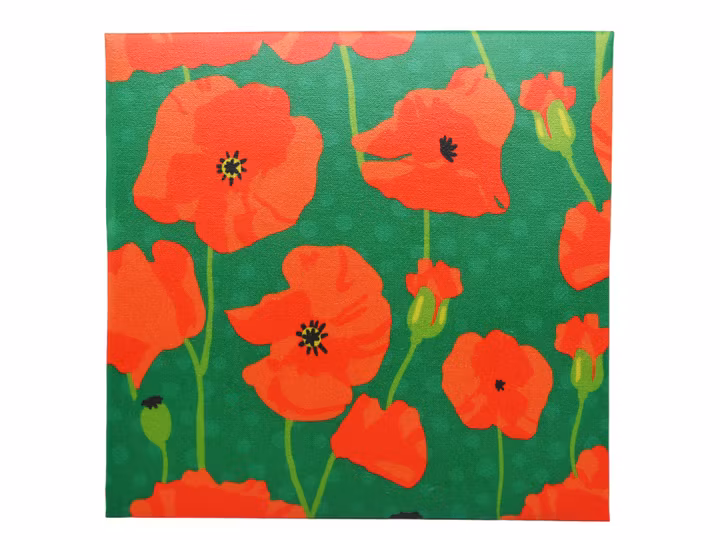 Gustaf & Linneas Beeswax Cloth, "Vallmo"