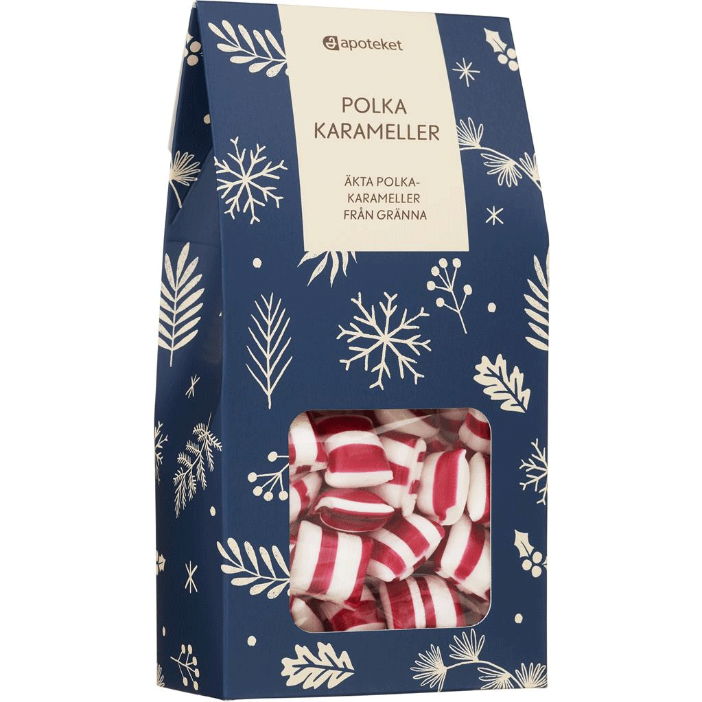 Apotekets Polka Candy – 150 Gramm