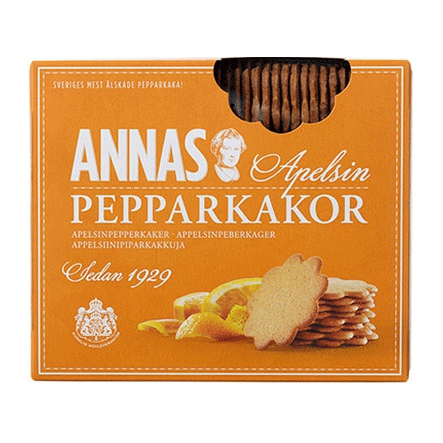 Biscuits au gingembre Annas, orange - 300 grammes