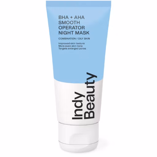 MASCHERA NOTTE SMOOTH OPERATOR BHA + AHA di Indy Beauty