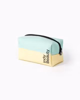 INDY BEAUTY TRAVEL BAG YELLOW/GREEN
