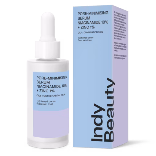 Indy Beauty SERUM MINIMALIZUJĄCE PORY NIACYNAMID 10% + CYNK 1%, 30 ML