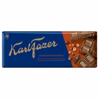 Fazer Karl Fazer Chopped Hazelnuts Milk Chocolate - 180 grams