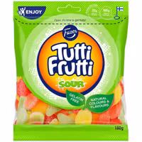 Fazer Tutti Frutti Sour - 180 grams