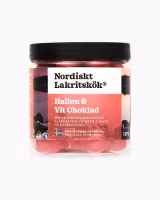 Nordiskt Lakritskök Raspberry & White Chocolate - 150 grams