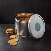 Göteborgs Pepparkaksbageri Ginger Thins Tin, Large - 300 pcs