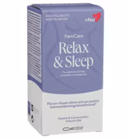 RFSU Femcare Relax & Sleep - 60 capsules