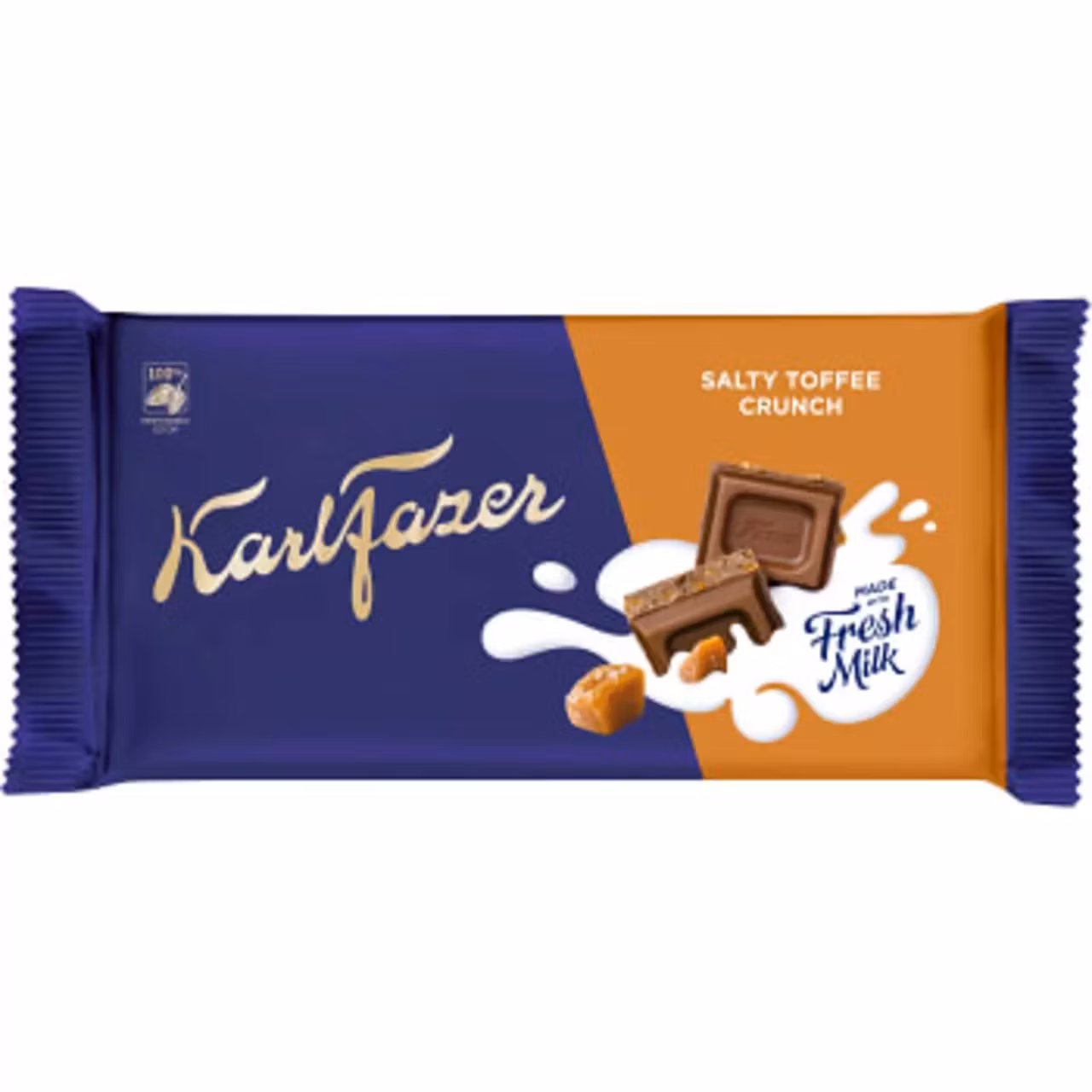 Fazer Salty Toffee Crunch - 145 Gramm