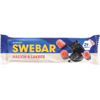 SWEBAR Original Raspberry & Licorice - 55 grams